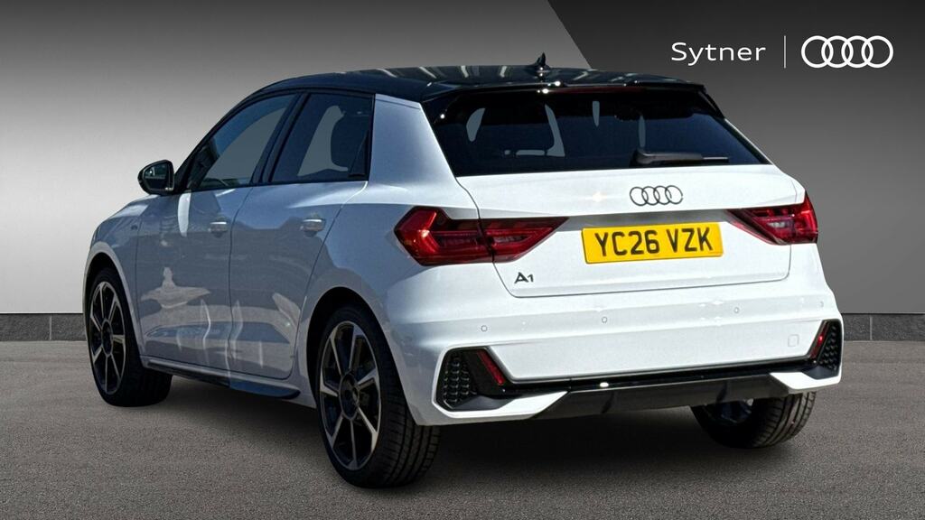 Audi A1 35 Tfsi Black Edition S Tronic YC26VZK White #3