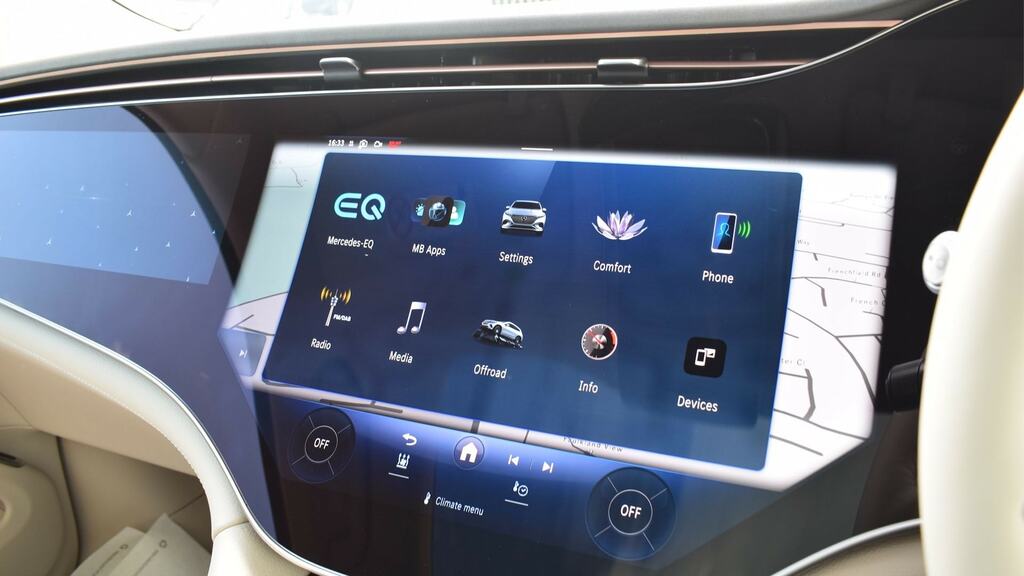 Mercedes-Benz EQS Eqs 450 118Kwh Amg Line Premium Plus Saloon Black #13