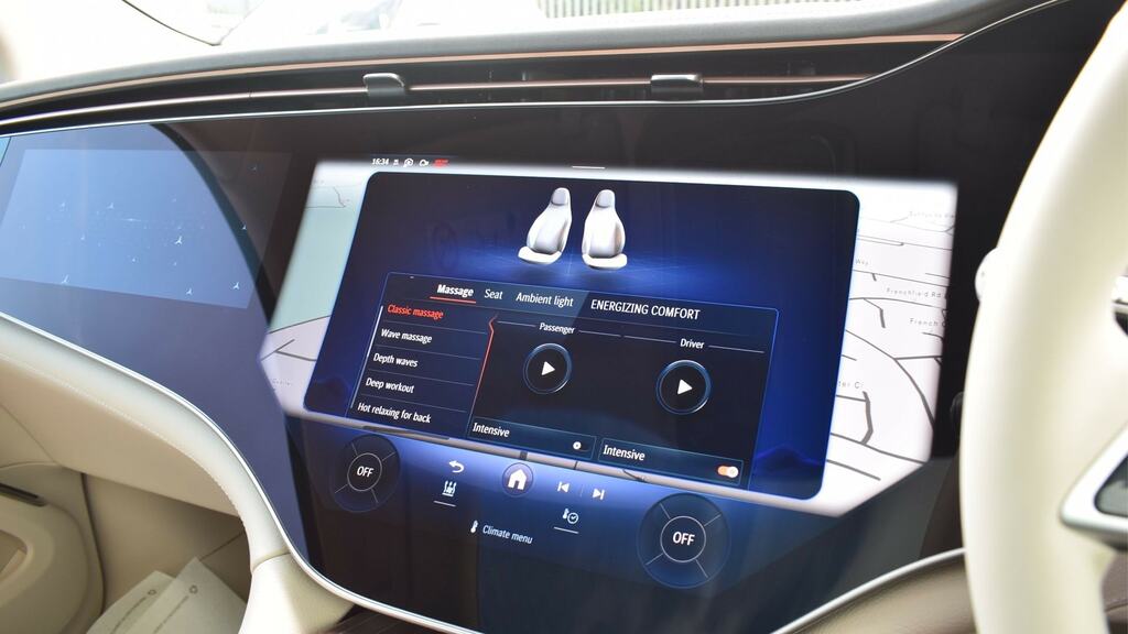 Mercedes-Benz EQS Eqs 450 118Kwh Amg Line Premium Plus Saloon Black #29
