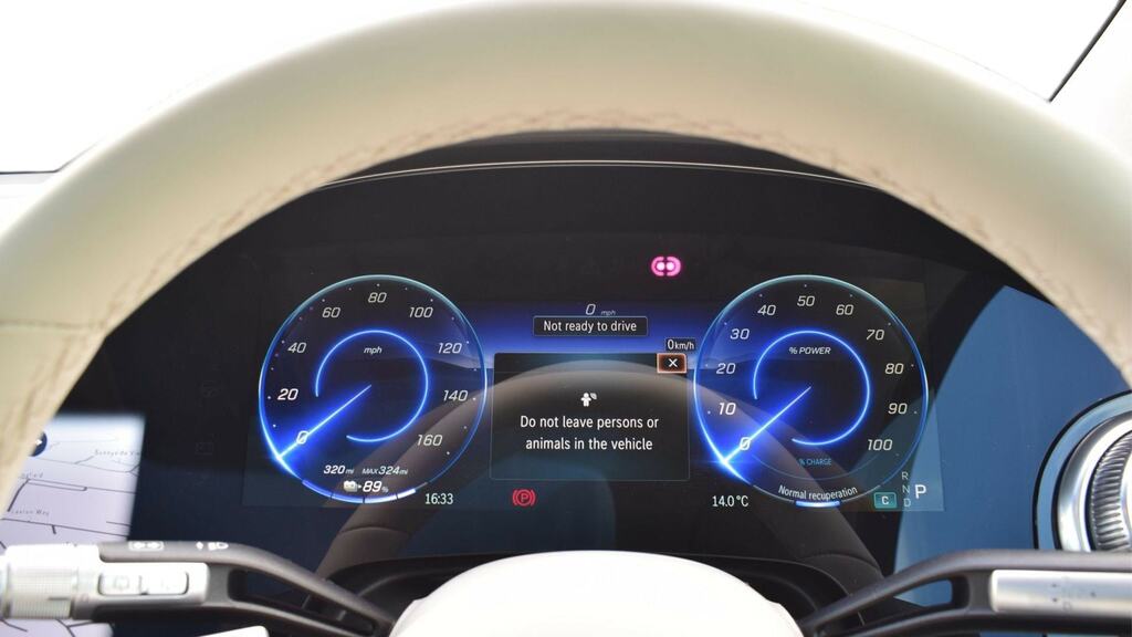 Mercedes-Benz EQS Eqs 450 118Kwh Amg Line Premium Plus Saloon Black #9