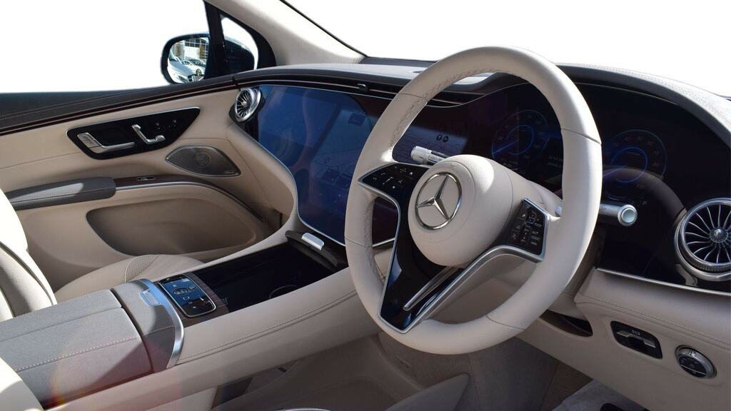 Mercedes-Benz EQS Eqs 580 4M 400Kw Business Class 108Kwh Black #3
