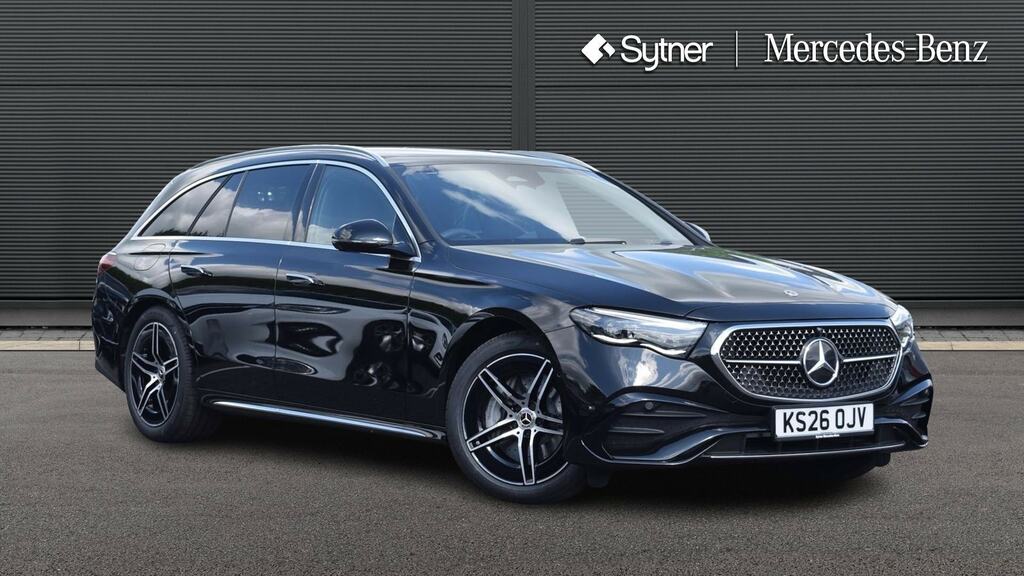 Mercedes-Benz E Class E200 Amg Line Premium 9G-tronic Black
