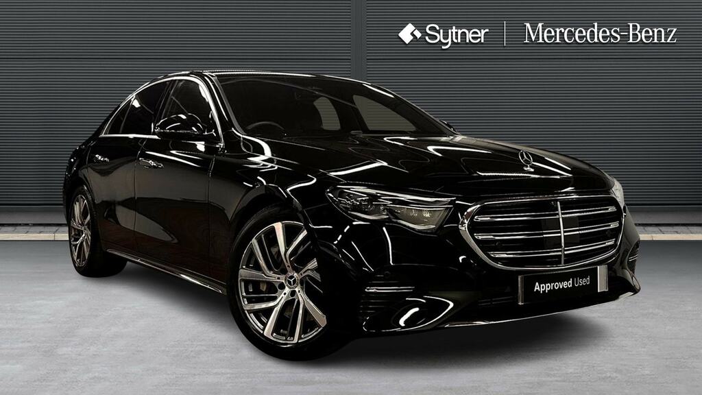 Mercedes-Benz E Class E200 Exclusive Premium 9G-tronic Black