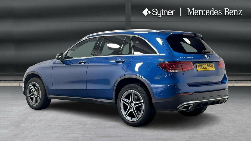 Mercedes-Benz GLC Class Glc 300E 4Matic Amg Line 9G-tronic HK22PFN Blue #2