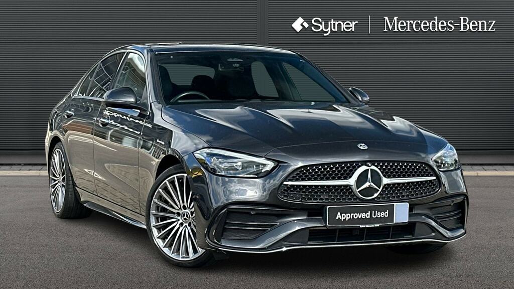 Mercedes-Benz C Class C200 Amg Line Premium 9G-tronic Grey