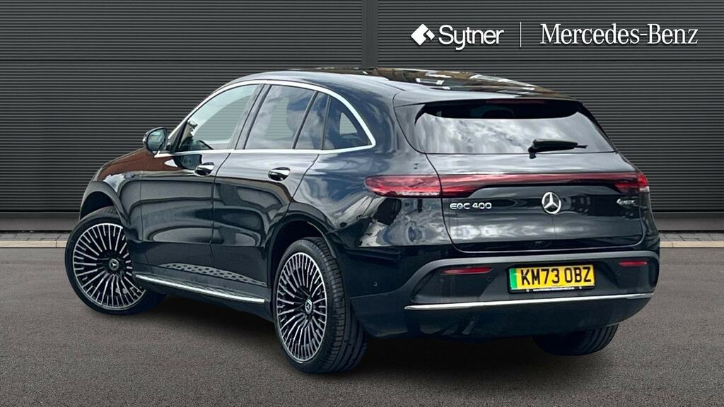 Mercedes-Benz EQC Eqc 400 300Kw Amg Line Premium 80Kwh KM73OBZ Black #2