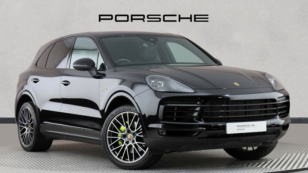 Porsche Cayenne E-hybrid Tiptronic S Black