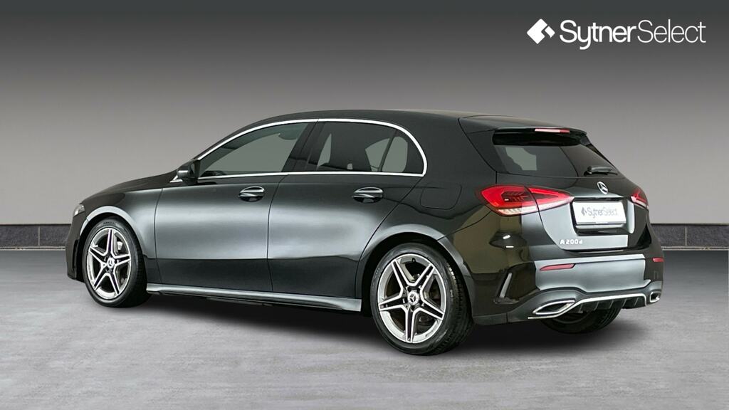 Mercedes-Benz A Class A200d Amg Line WR69UMZ Black #2