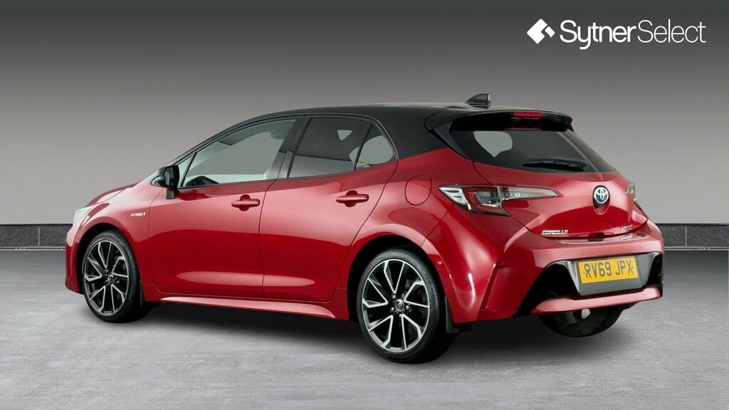 Toyota Corolla 1.8 Vvt-i Hybrid Excel Cvt RV69JPX Red #2