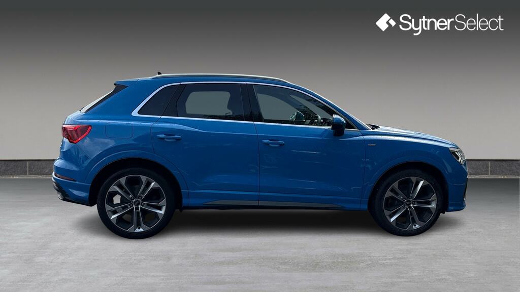 Audi Q3 40 Tfsi Quattro S Line S Tronic SK19UYY Blue #3