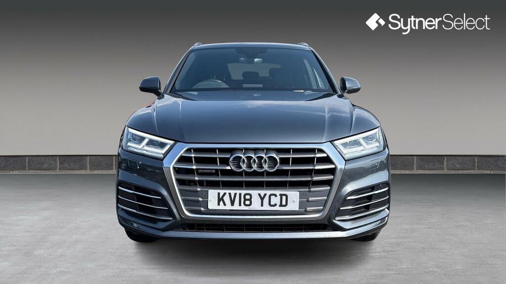 Audi Q5 2.0 Tdi Quattro S Line S Tronic KV18YCD Grey #4
