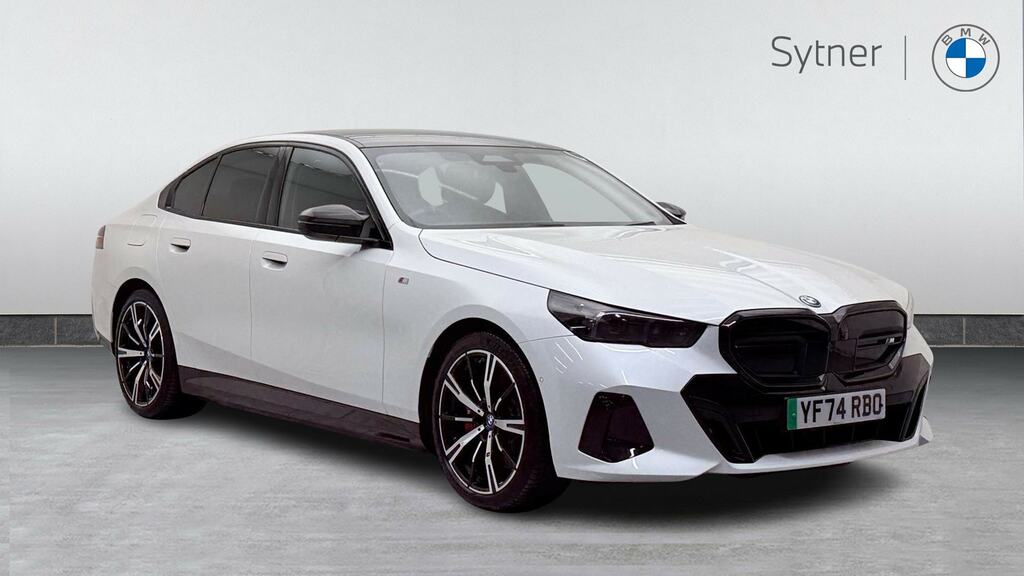BMW i5 442Kw M60 Xdrive 84Kwh YF74RBO White