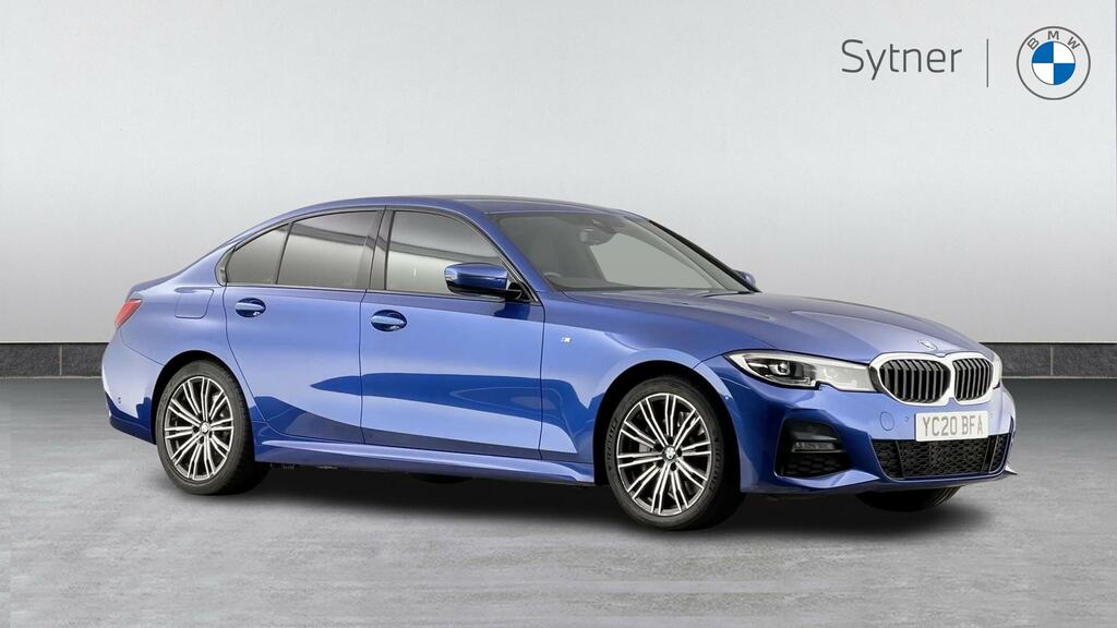 BMW 3 Series 330E M Sport Blue