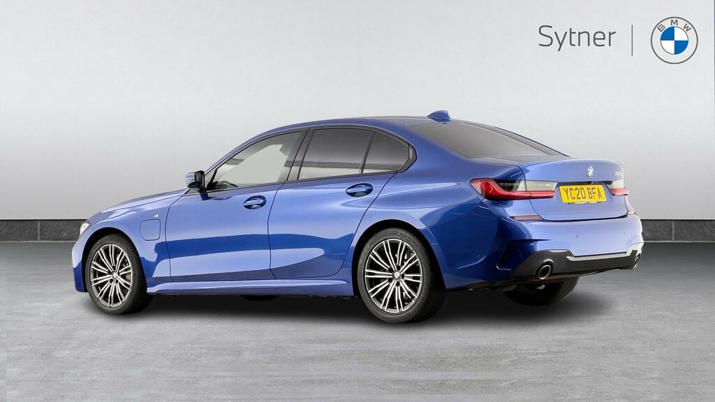 BMW 3 Series 330E M Sport YC20BFA Blue #2
