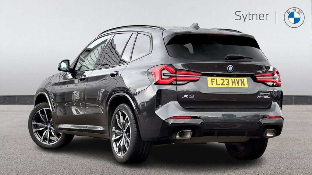 BMW X3 Xdrive 30E M Sport Techpro Pack FL23HVN Grey #2