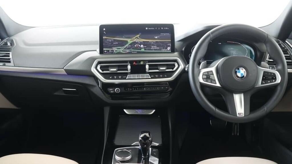 BMW X3 Xdrive20d Mht M Sport Step KN72HPA Blue #4