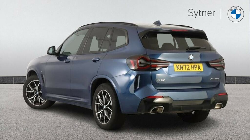 BMW X3 Xdrive20d Mht M Sport Step KN72HPA Blue #2
