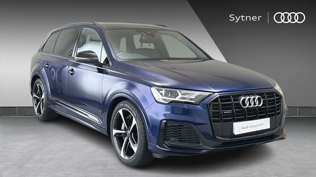 Audi Q7 55 Tfsi E Quattro Black Edition Tiptronic Blue