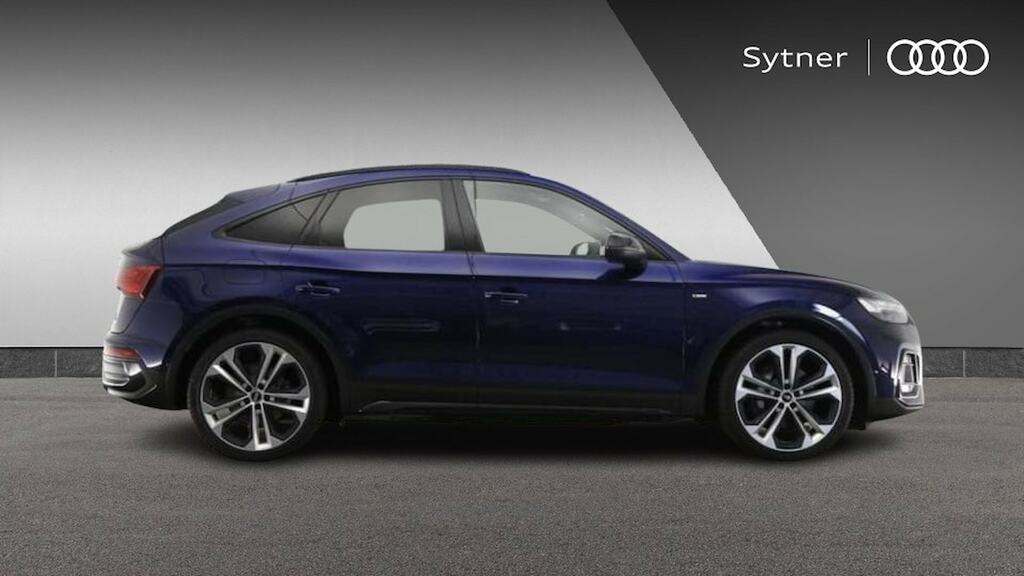 Audi Q5 55 Tfsi E Quattro Compet Vorsprung S Tronic RK71LKU Blue #4
