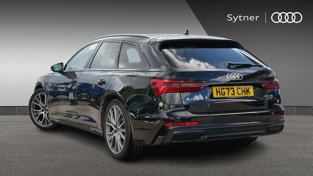 Audi A6 Avant 40 Tdi Quattro Black Edition S Tronic Cs HG73CHK Black #3