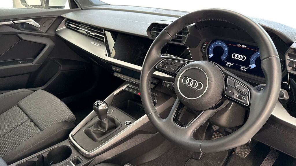 Audi A3 30 Tfsi Sport White #6