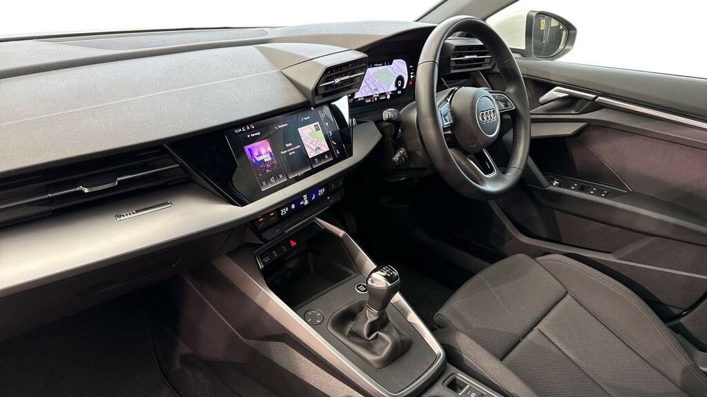 Audi A3 30 Tfsi Sport White #2