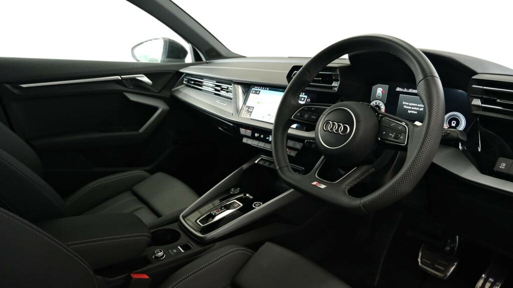 Audi A3 1.5 Tfsi 150 S Line S Tronic Tech Pack CX75HKD Black #6
