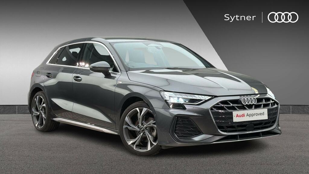 Audi A3 1.5 Tfsi 150 S Line S Tronic Tech Pack Grey