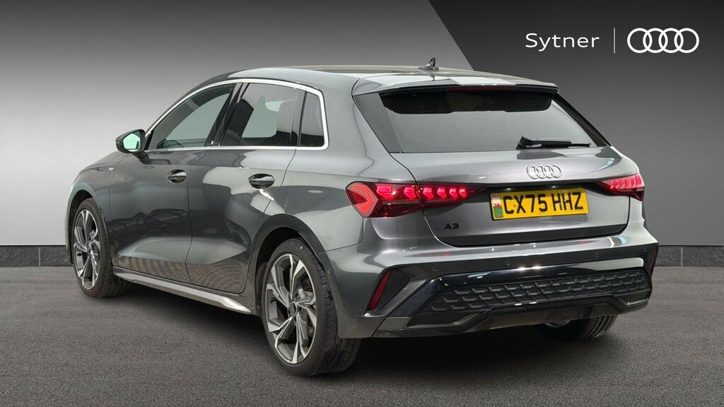 Audi A3 1.5 Tfsi 150 S Line S Tronic Tech Pack CX75HHZ Grey #3