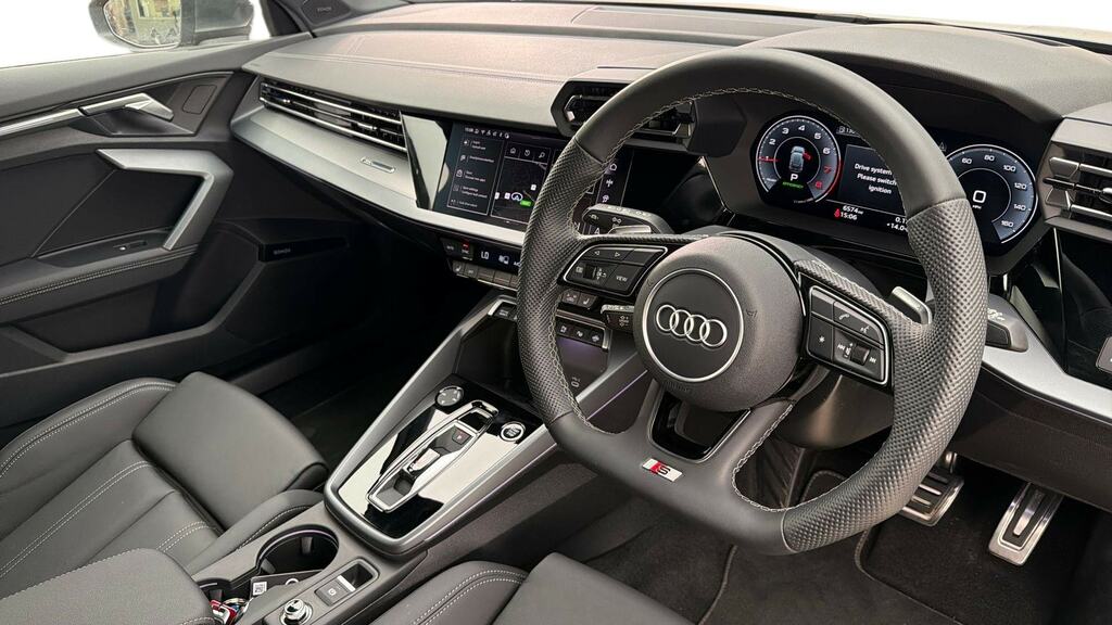 Audi A3 1.5 Tfsi 150 S Line S Tronic Tech Pack CX75HHZ Grey #6