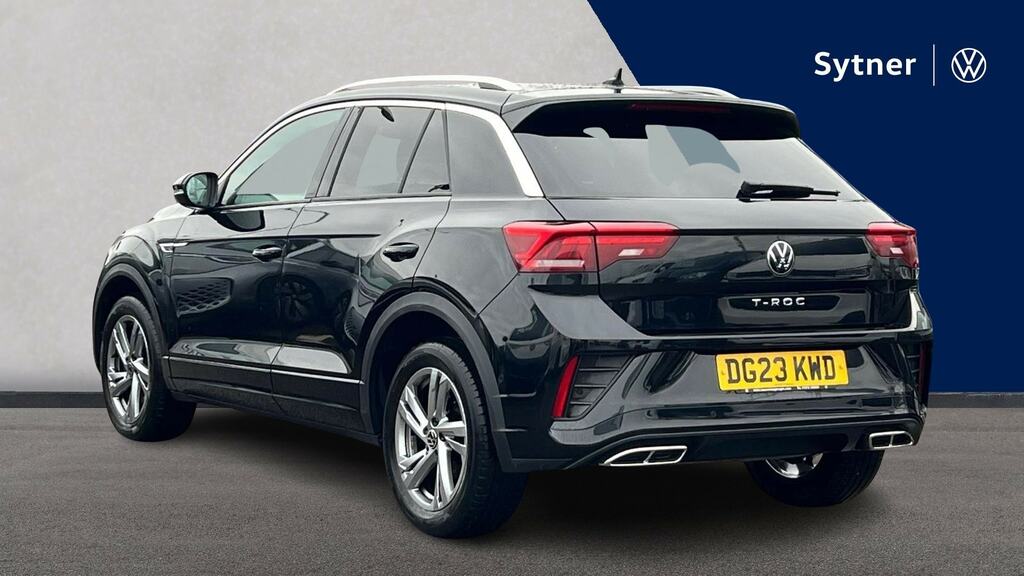Volkswagen T-Roc 2.0 Tdi 150 Evo R-line Dsg DG23KWD Black #3