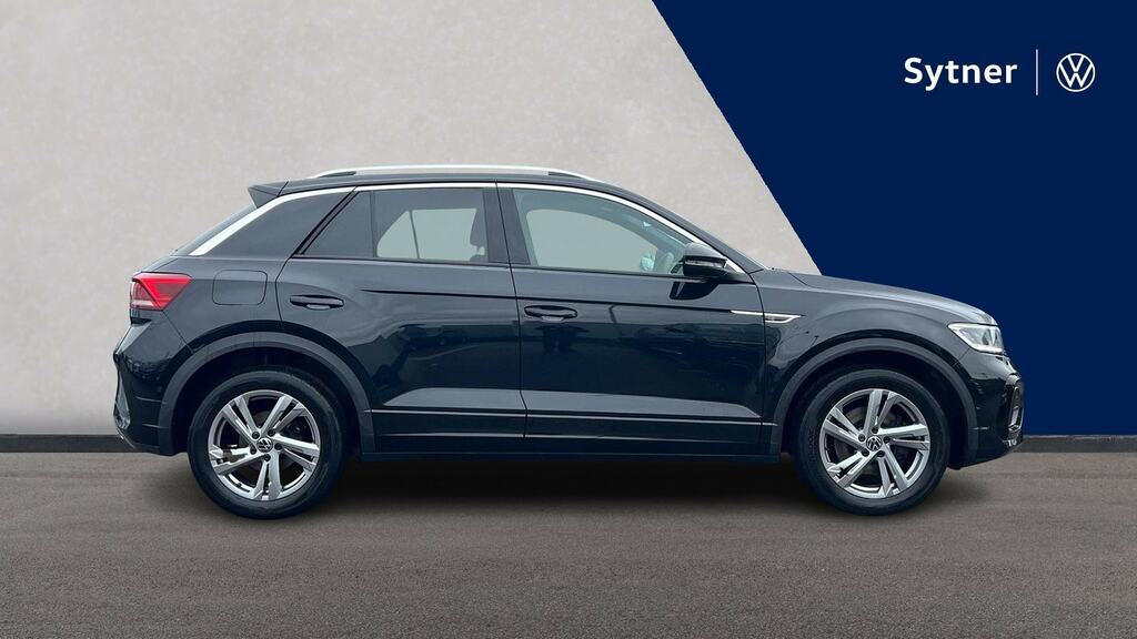 Volkswagen T-Roc 2.0 Tdi 150 Evo R-line Dsg DG23KWD Black #4