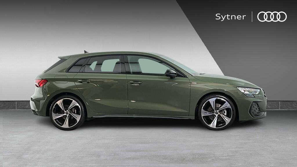Audi A3 35 Tfsi Black Edition S Tronic Tech Pack PN25HBE Green #3
