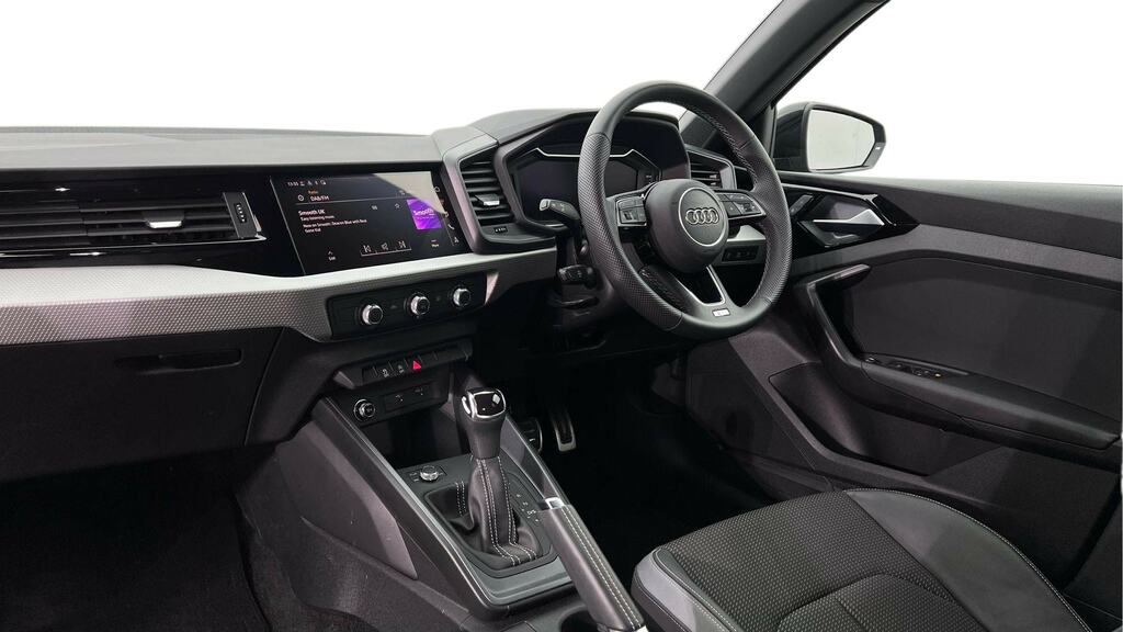 Audi A1 25 Tfsi S Line S Tronic YR75AUE Black #2