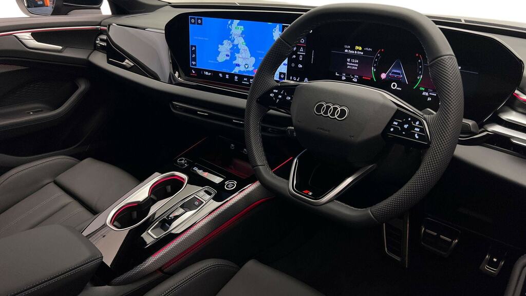 Audi A6 Saloon 2.0 E-hybrid Quattro 299 S Line S Tronic KP26VSE Blue #6