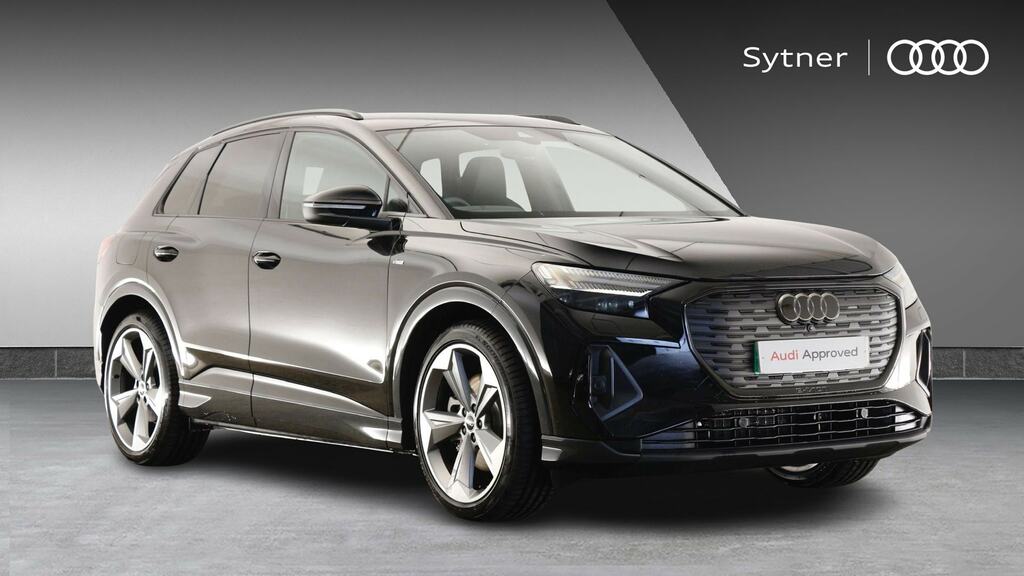 Audi Q4 E Tron 150Kw 40 63Kwh Black Edition Tech Pack Black