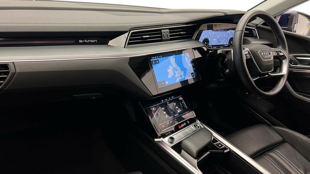 Audi E-tron 300Kw 55 Quattro 95Kwh Sport Cs DE22XXO Blue #2