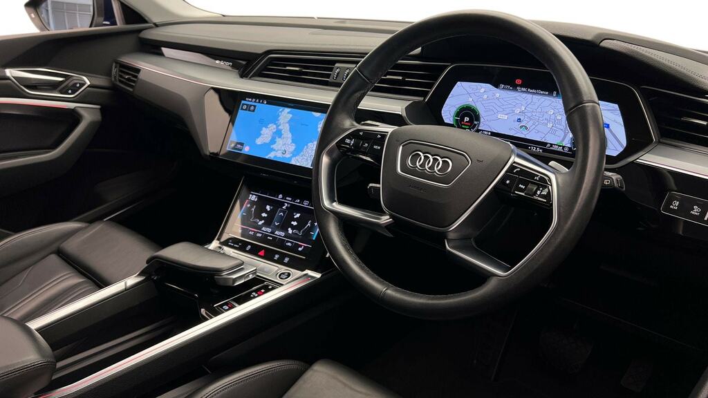 Audi E-tron 300Kw 55 Quattro 95Kwh Sport Cs DE22XXO Blue #6