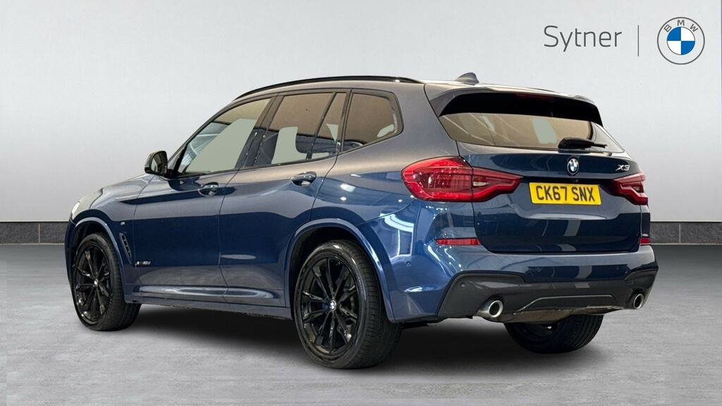 BMW X3 Xdrive20d M Sport Step CK67SNX Blue #2