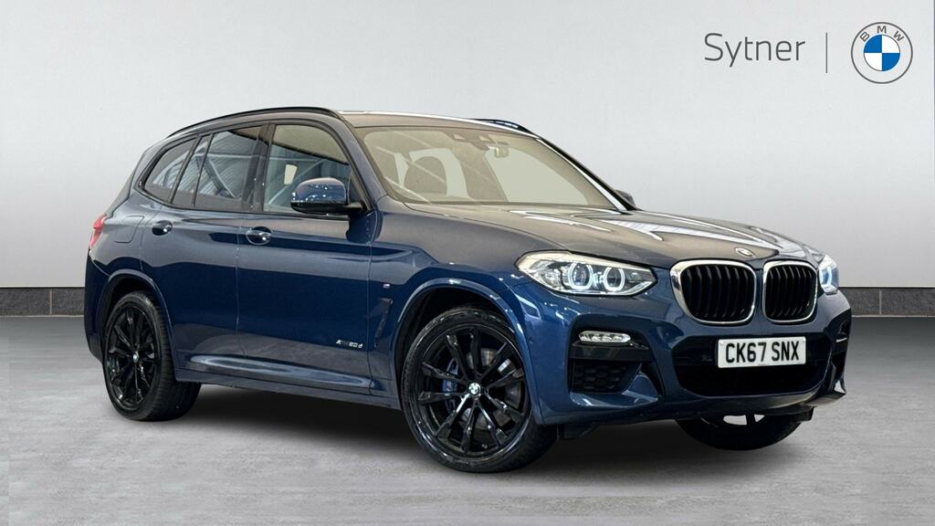 BMW X3 Xdrive20d M Sport Step Blue
