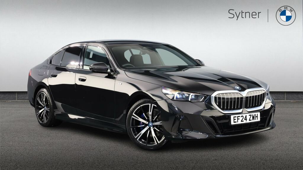 BMW 5 Series 530E M Sport Black