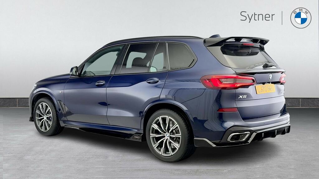 BMW X5 Xdrive30d Mht M Sport LJ70HUU Blue #2