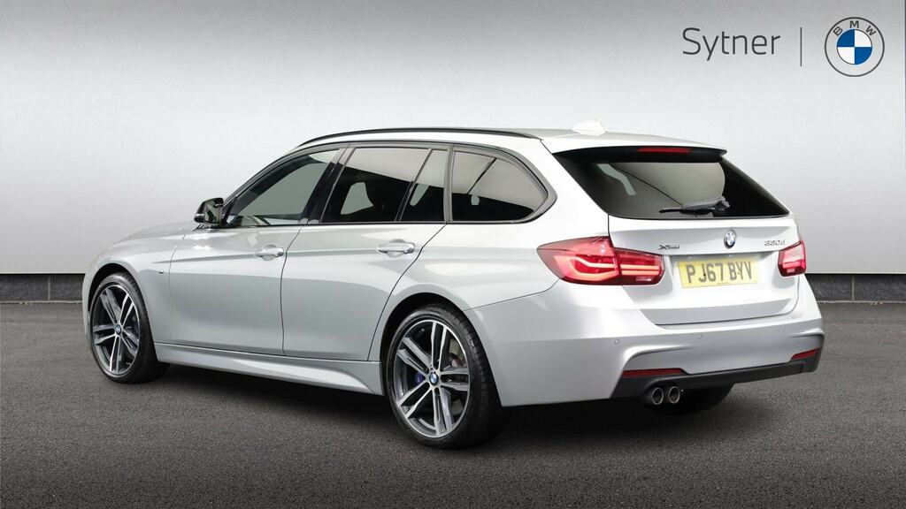 BMW 3 Series 330D Xdrive M Sport Shadow Edition Step PJ67BYV Silver #2