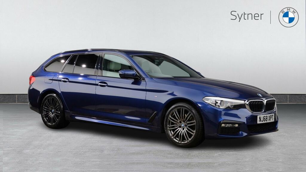 BMW 5 Series 520D Xdrive M Sport Blue