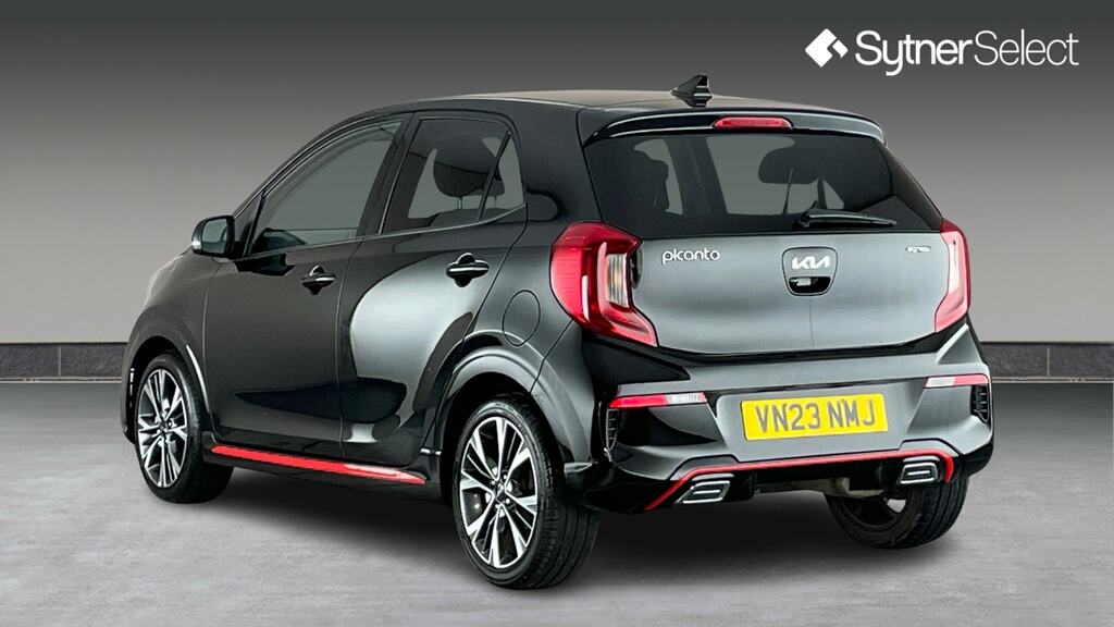 Kia Picanto 1.0 Gt-line 4 Seats VN23NMJ Black #2