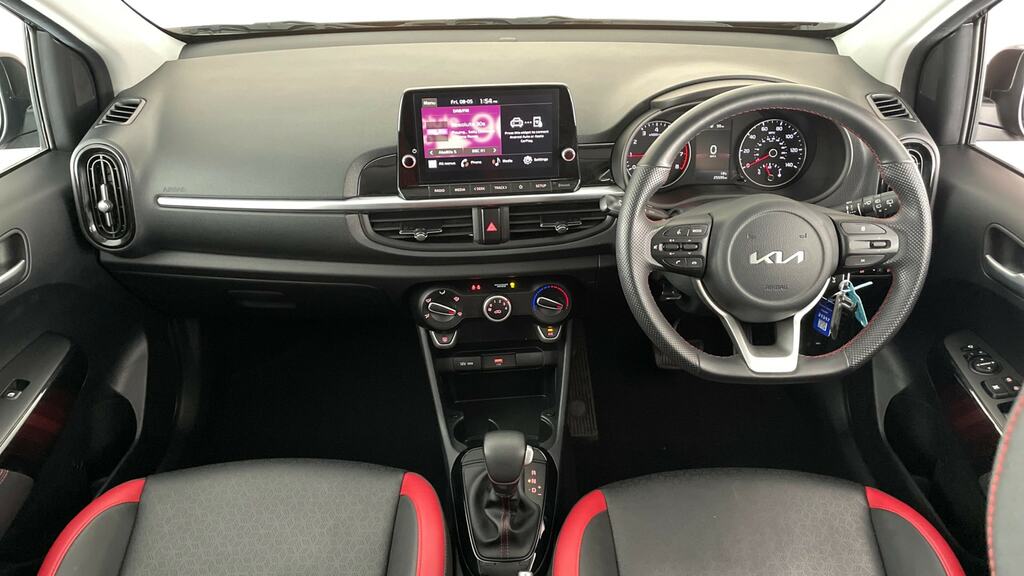 Kia Picanto 1.0 Gt-line 4 Seats VN23NMJ Black #6