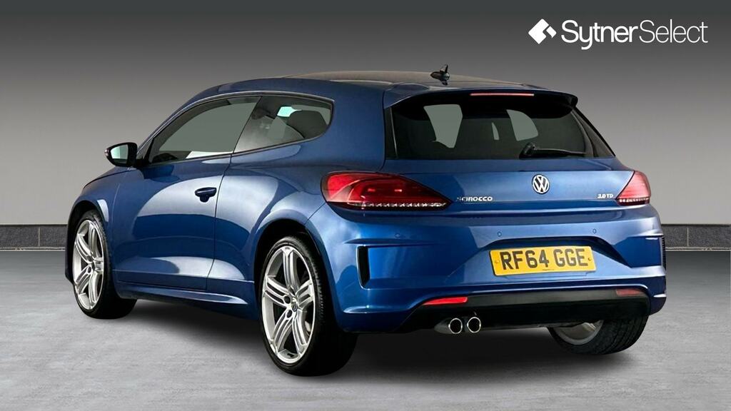 Volkswagen Scirocco 2.0 Tdi 184 Bluemotion Tech R-line Dsg RF64GGE Blue #2