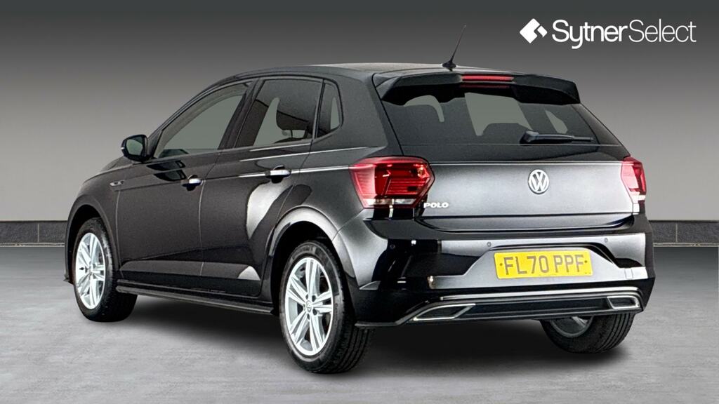 Volkswagen Polo 1.0 Tsi 95 R-line FL70PPF Black #2