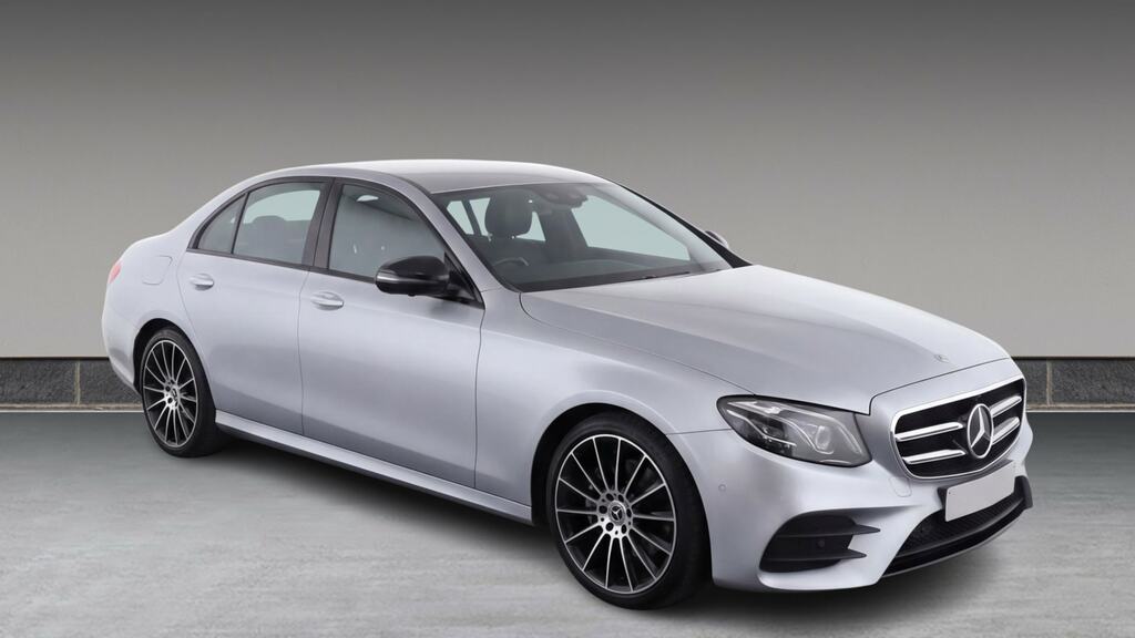 Mercedes-Benz E Class E350d Amg Line Night Edition Prem 9G-tronic Silver