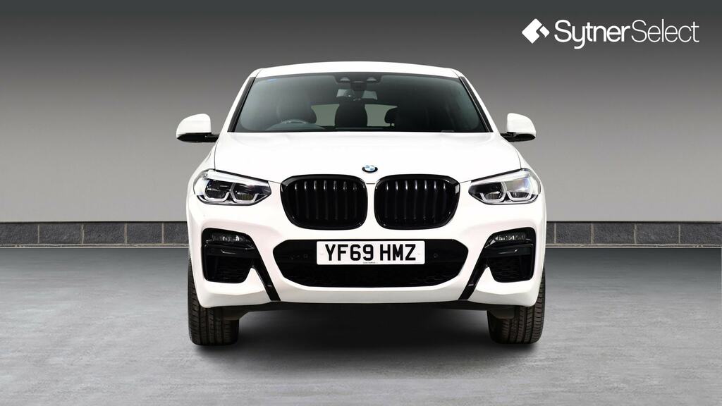 BMW X4 Xdrive M40d Step YF69HMZ White #4
